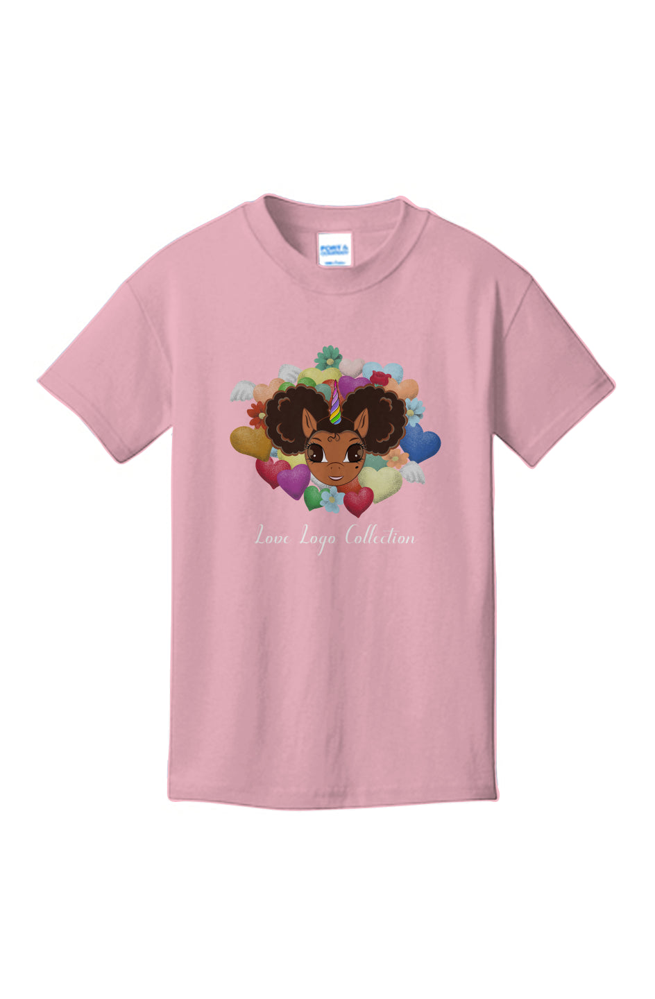 Dominique LOVE Logo Short Sleeve Tee - Youth