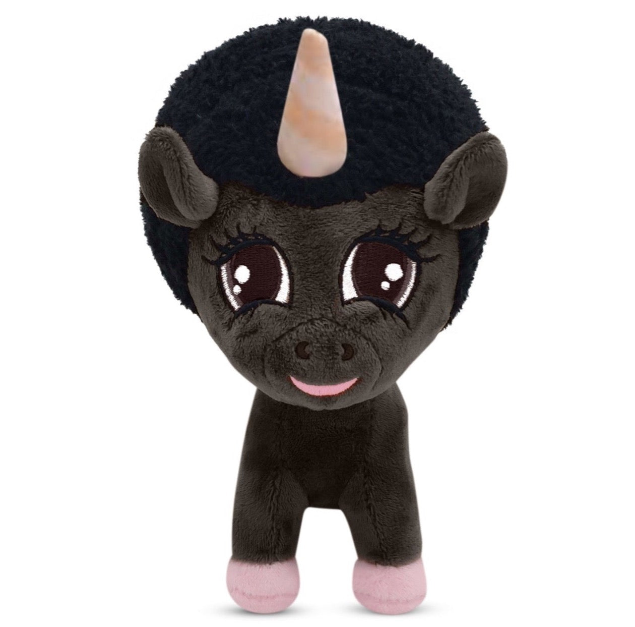 Baby Zara, Unicorn Plush Toy with Afro - Standing 8 inch