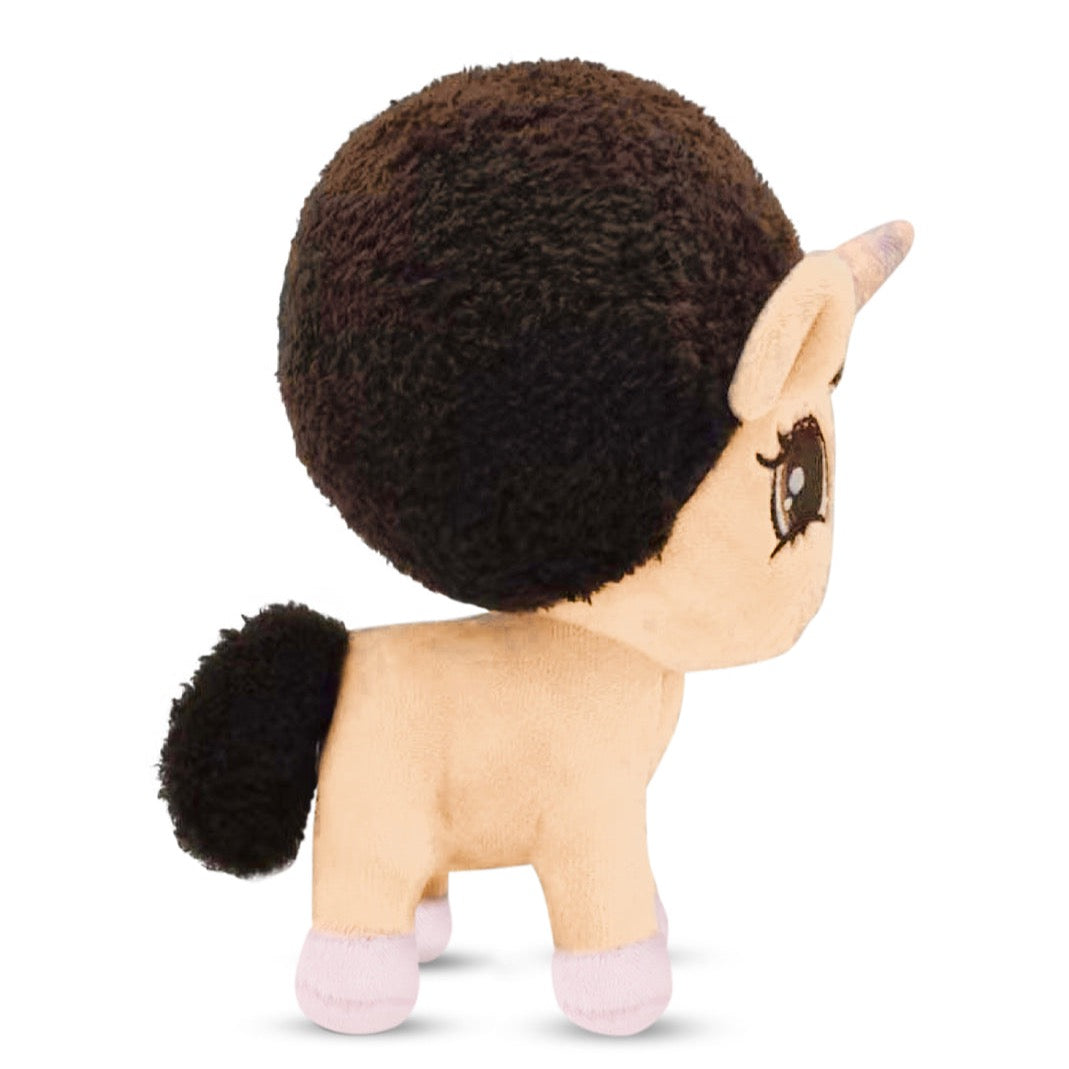 Baby Nia, Unicorn Plush Toy with Afro - Standing 8 inch
