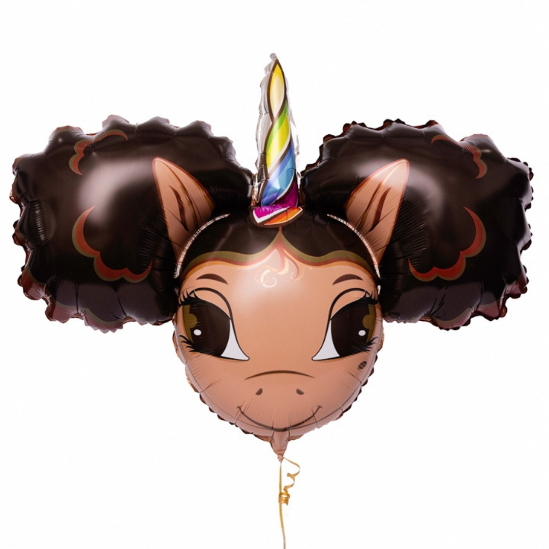 Alexis Unicorn Jumbo 30 inch Foil Balloon - 3 pack