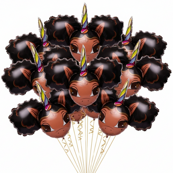 Chloe 30 inch Jumbo Foil Balloon - Set of 3 | YOUnicorn Kidz