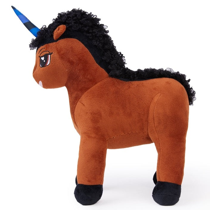 Deebo, Unicorn Plush Toy with Mohawk - 16 inch