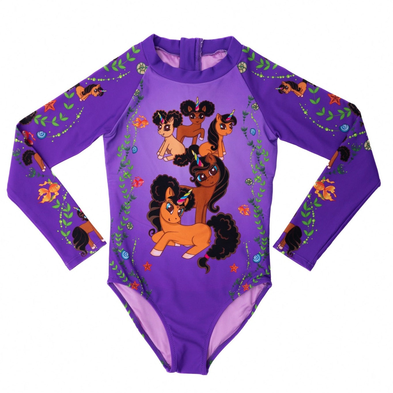 Sisters of the Sea Swimsuit - Purple Haze | Rash Guard