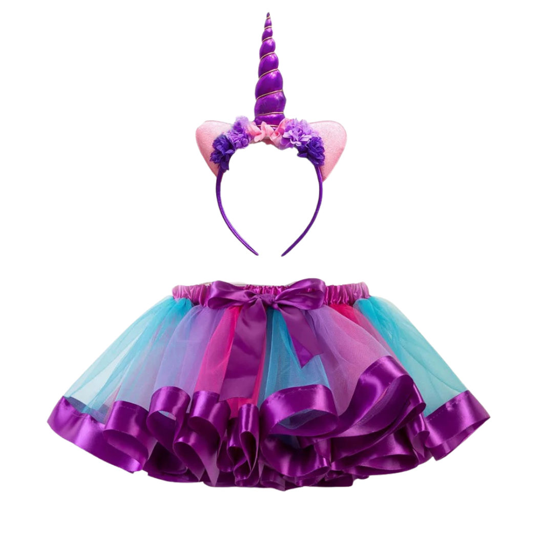 Tutu and Headband Set - Purple Palooza