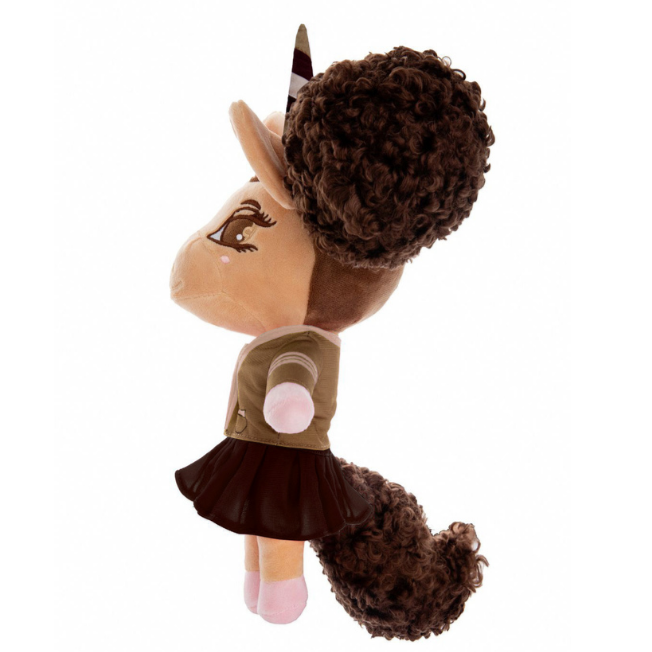 Alexis Black Unicorn University Doll Brown and Tan - 14 inch